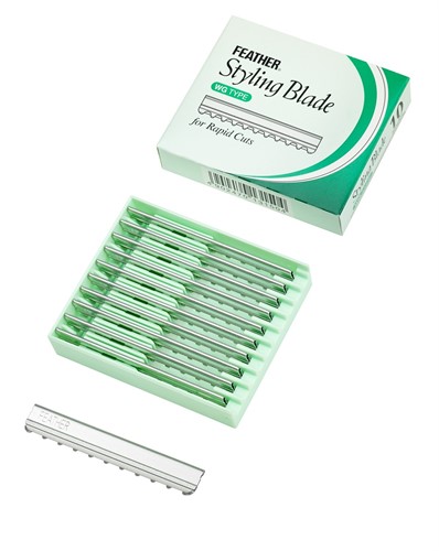 Feather Blad Gröna 10-p