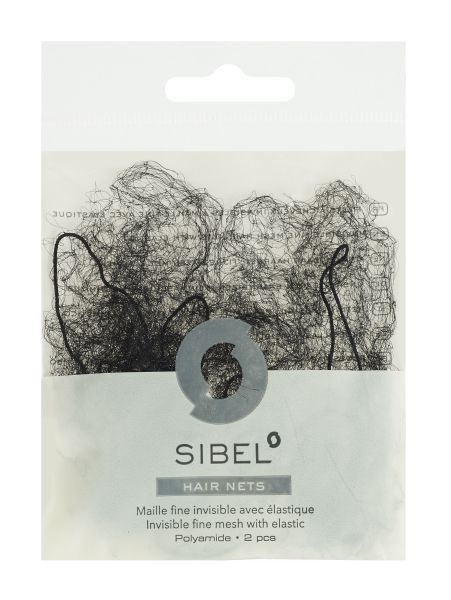 Hårnät Sibel Svart 2-p