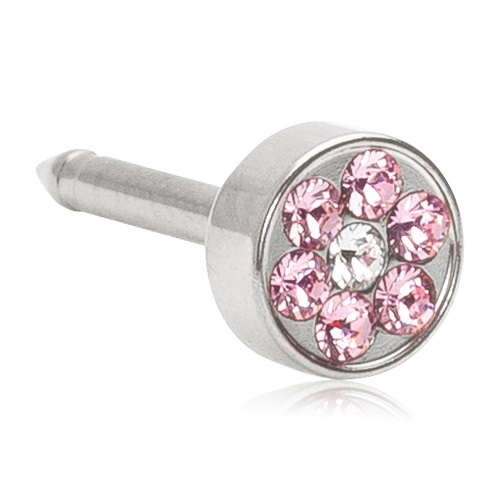 BD NT Brilliance Plenary Light Rose/Crystal 5mm