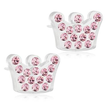 Plastic Brilliance Princess Light Rose 9mm