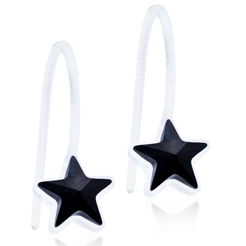 Plastic Pendant Fixed Star Jet 6mm
