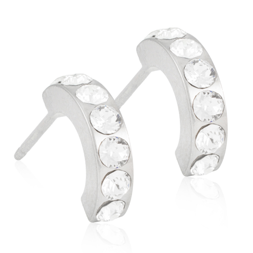 Titan Pendant Brilliance Curved Crystal 10mm