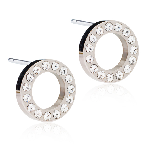 Titan Brilliance Puck Hollow Crystal 10mm