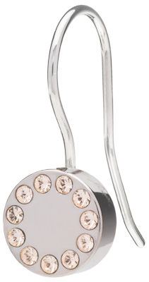 Titan Pendant Brilliance Puck Golden Rose 8mm