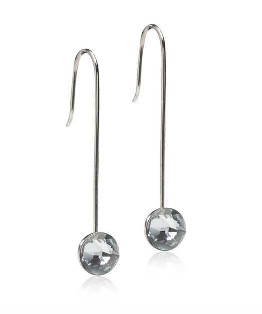 Titan Straight Pendant Bezel Black Diamond 8mm