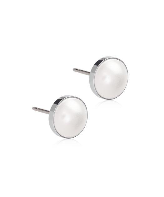 ST Bezel Pearl 8 mm, White
