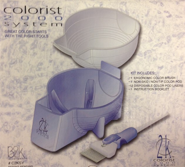 Färgskål Set Colorist 2000
