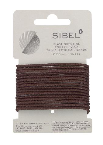 Gummisnoddar Klädda Stora Smala Bruna 16-p