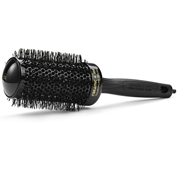 OG Rundborste Ion Black 55mm