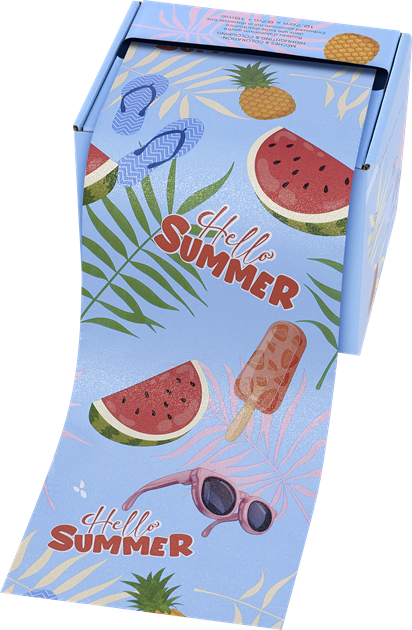 Folie Embossed Roll Hello Summer 97m (Limited Edition)