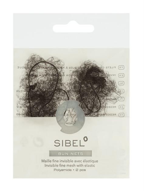 Hårnät Sibel Mediumbrun 2-p