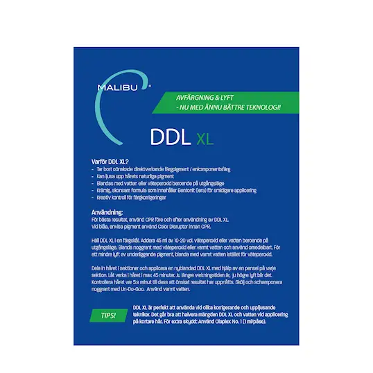 Malibu C Infoblad De-Ox & DDL XL