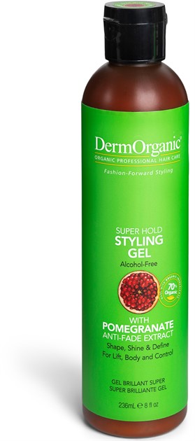 DermOrganic Super Hold Styling Gel 236ml