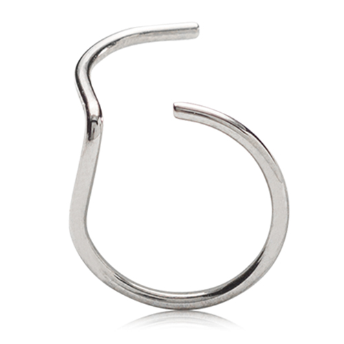 Titan Nose Ring Left 10mm