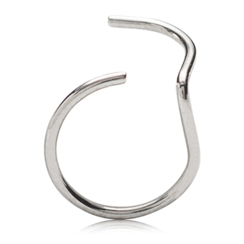 Titan Nose Ring Right 10mm