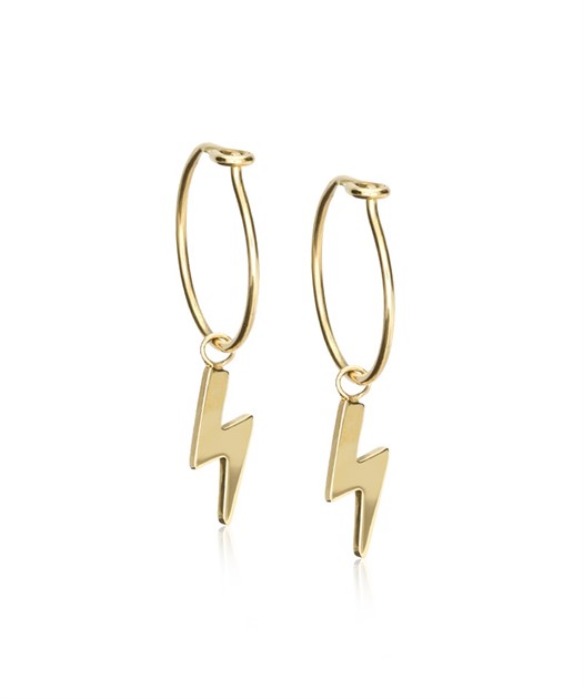 GT Ear Ring 14 mm, Pendant Flash 11 mm