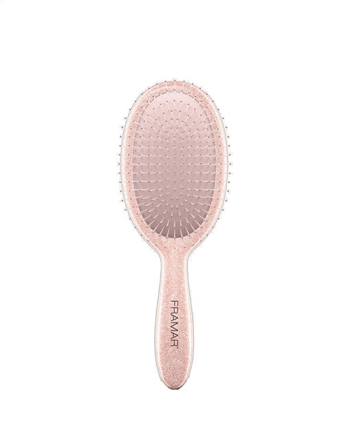 Framar Detangle Brush Glitter Rosé