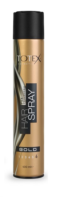 Totex Hair Spray 6 Gold 400ml